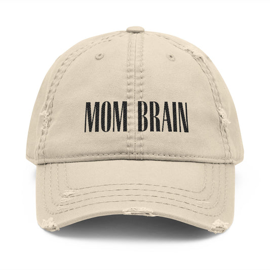 Distressed Mom Brain Cap