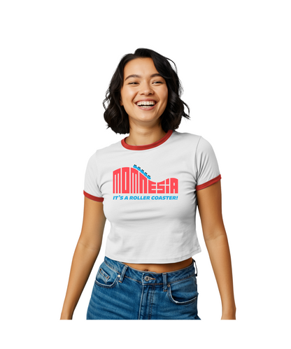 Momnesia Ringer Baby Tee